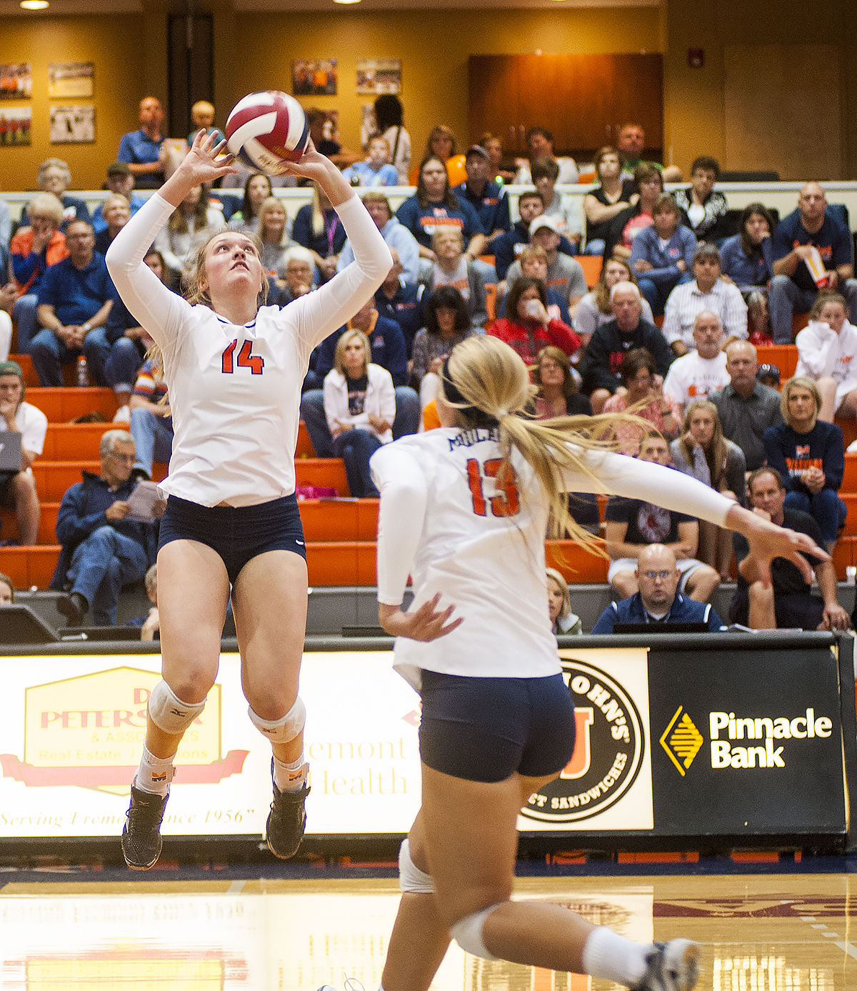 Photos: Midland volleyball vs. Concordia, 9.6.17